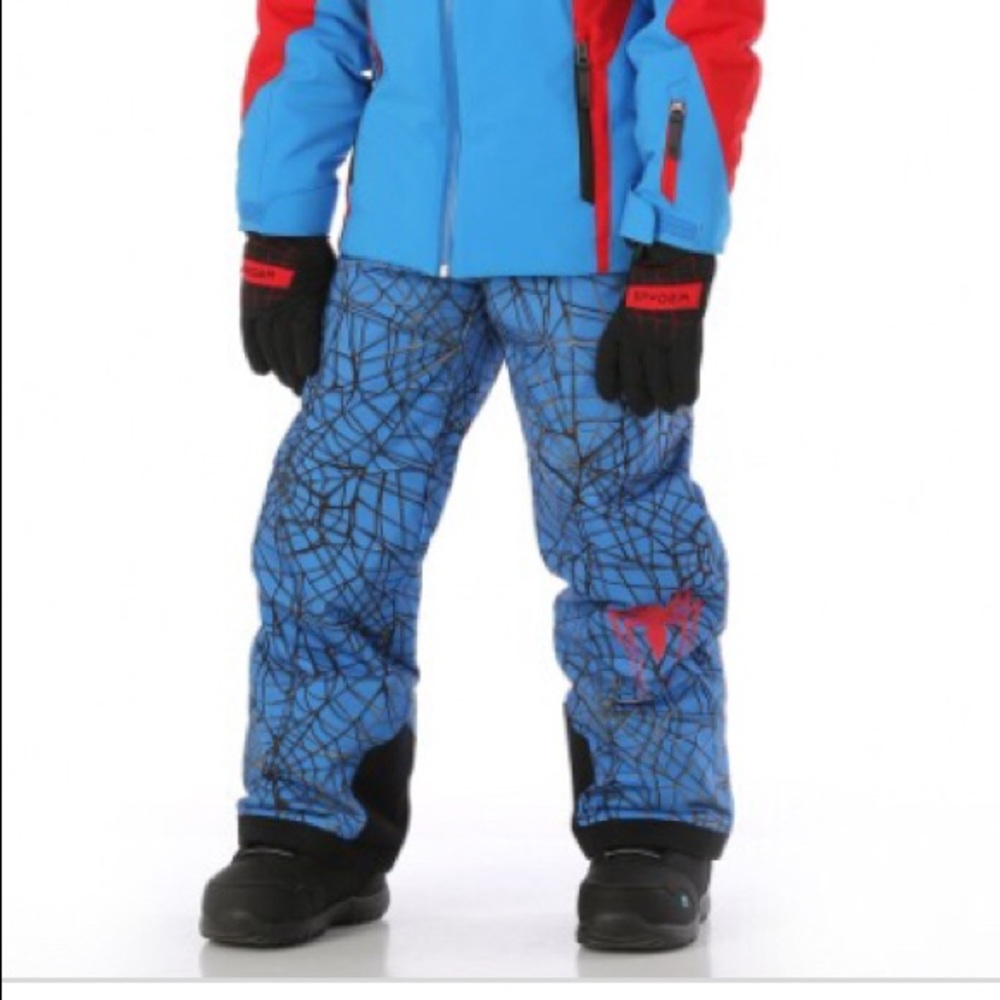 NEW SPYDER MARVEL HERO SPIDER-MAN SNOW PANTS Sz 18